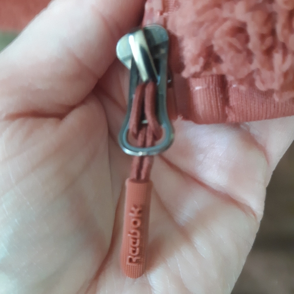 Girl's Reebok Fleece Spicy Orange Size L 14/16 - Picture 6 of 6